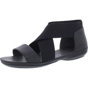 Camper Womens Nina Black Leather Sandals NWT - Size 38 (fits like size 7)